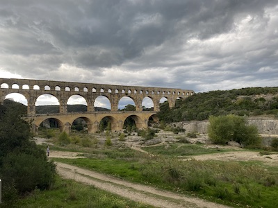 vue du Pont du Gard